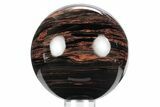 Polished Mahogany Obsidian Sphere #360420-1